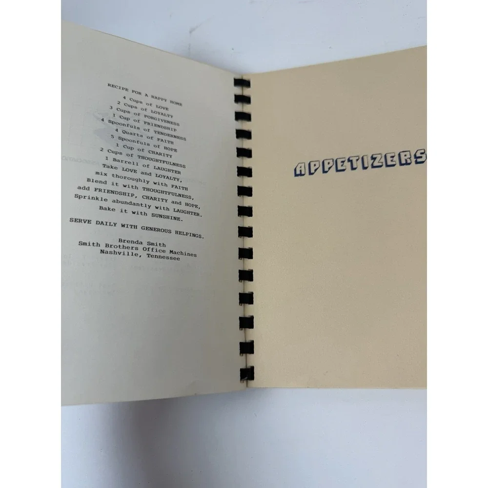 Nomda Recipes For The Future Community Cookbook‎ Business Equip & Systms Vintage